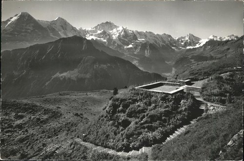 Schynige platte alpengarten - platte,