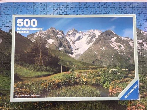 Vintage vollständig puzzle - vollständig,