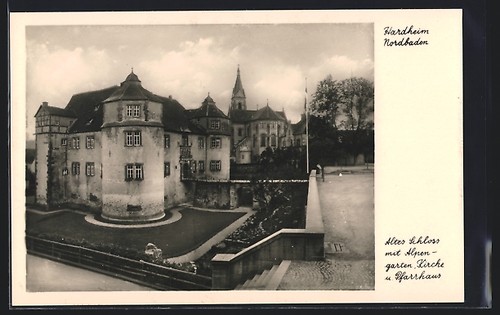 Hardheim nordbaden altes - ak,
