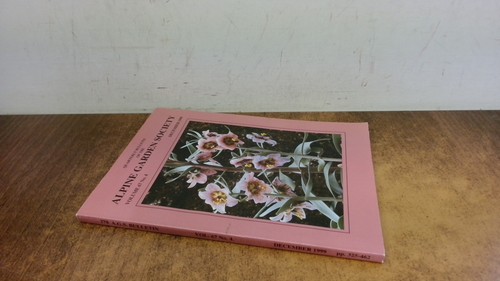 Alpine garden society - society, vol